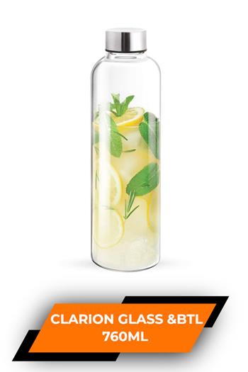 Treo Borosilicate Clarion Glass Bottle 760ml